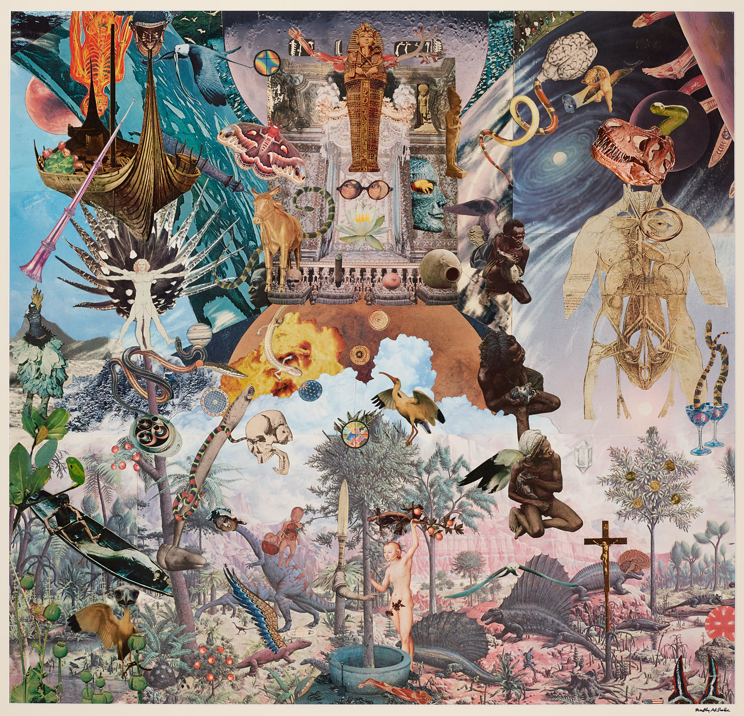 Pink Earth of Eden - Bradley Tepaske Imaginal Graphics